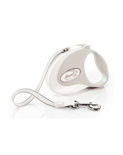 FLEXI Automatické vodítko Style S tape 3 m biely