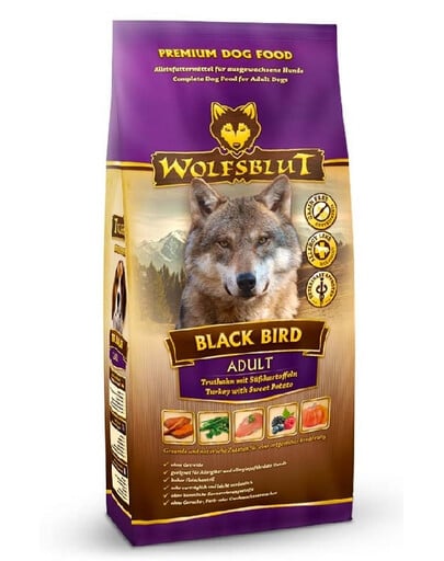 WOLFSBLUT Country Chicken Adult suché krmivo pre psov s kuracím mäsom a sladkými zemiakmi 12,5 kg