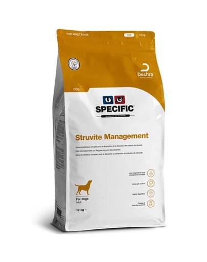 SPECIFIC Dog CCD Struvite Management 12 kg krmivo proti obezite pre psov