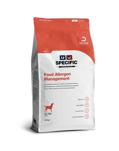 SPECIFIC Dog CDD Food Allergen Management 12 kg krmivo pre psy s potravinovými alergiami