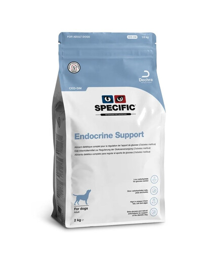 SPECIFIC Dog CED-DM Endocrine Support 2 kg krmivo pre psov s diabetom