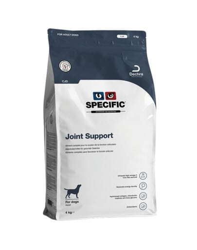 SPECIFIC Dog CJD Joint Support 4 kg krmivo pre psov na podporu zdravia kĺbov