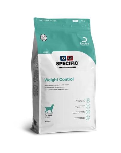 SPECIFIC Dog CRD-2 Weight Control 12 kg krmivo na udržanie normálnej telesnej hmotnosti psov