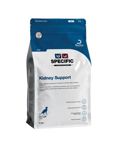 SPECIFIC Cat FKD Kidney Support 2 kg krmivo pre mačky so zlyhaním srdca, obličiek alebo pečene