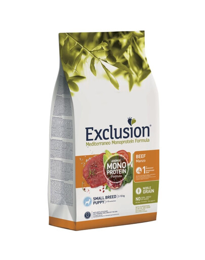 E-shop EXCLUSION MonoProtein Grain free puppy small breeds krmivo pre šteňatá malých plemien 12 kg