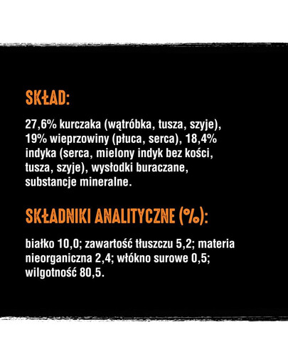 CRAVE Paštéta s kuracím a morčacím mäsom pre mačky 400g