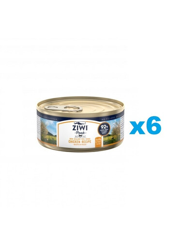 ZIWIPEAK Cat Chicken 6x85 g