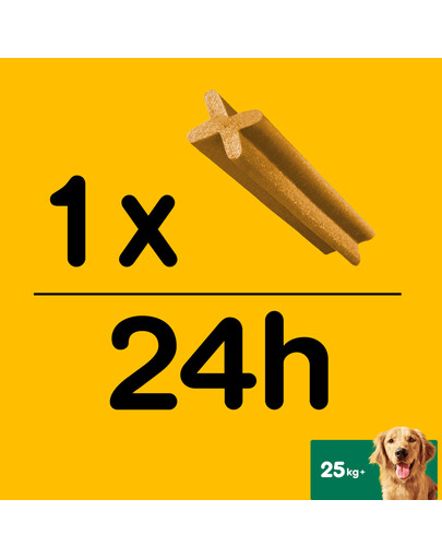 PEDIGREE Dentastix veľké rasy 8x270g