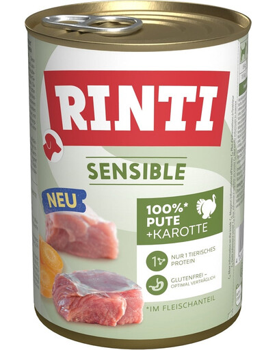 RINTI Sensible Morka s mrkvou 400 g