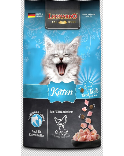 LEONARDO Kitten 300g Suché krmivo pre mačiatka
