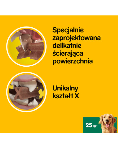 PEDIGREE Dentastix veľké rasy 8x270g