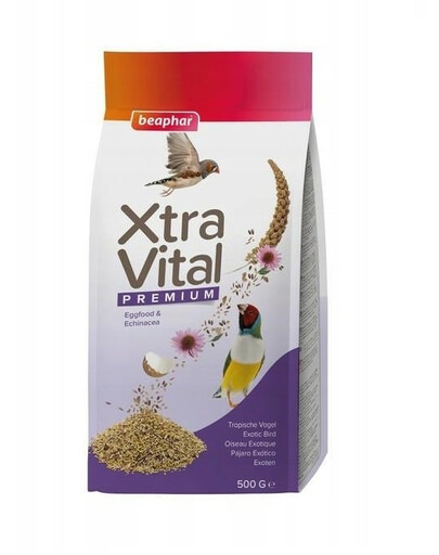BEAPHAR XtraVital Exotic Bird 500 g Prémiové krmivo pre exotické vtáky