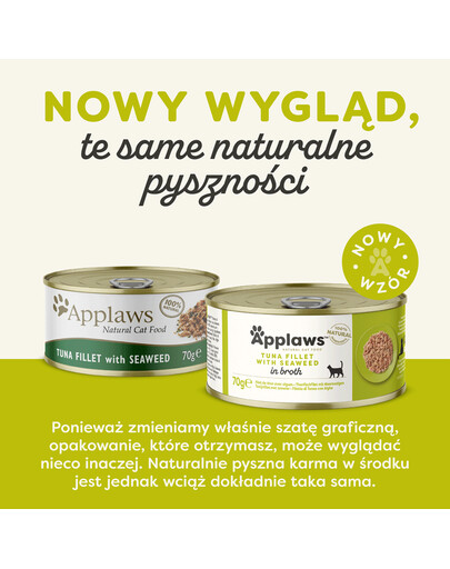 APPLAWS Vývar v konzerve pre mačku 70g