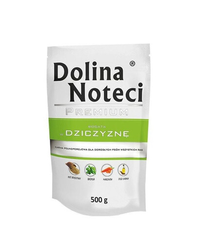 DOLINA NOTECI Premium bohatý na zverinu 10 x 500g