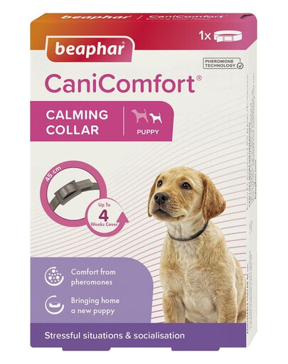 BEAPHAR CaniComfort Calmin Collar Puppy 45 cm upokojujúci obojok pre šteňatá