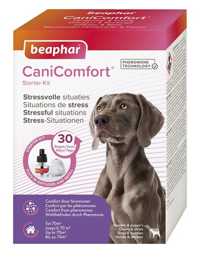 BEAPHAR CaniComfort Diffuser 48 ml Difuzér s feromónmi pre psov