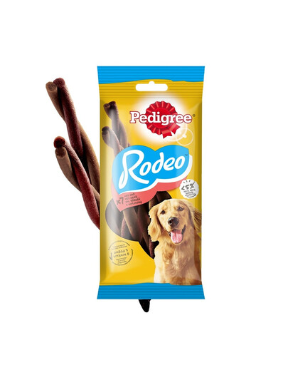 PEDIGREE Rodeo 122 g hovädzia maškrta pre psov