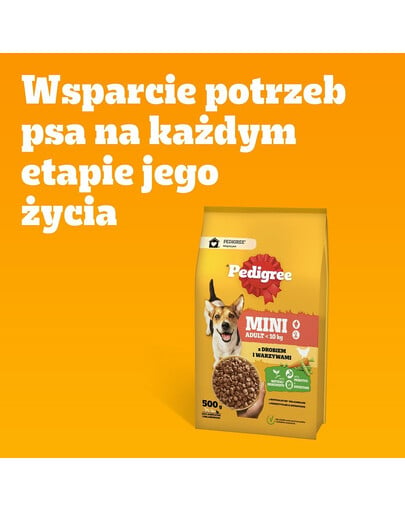 PEDIGREE Vital Protection Mini 2kg s kuracím mäsom a zeleninou pre dospelé psy malých plemien