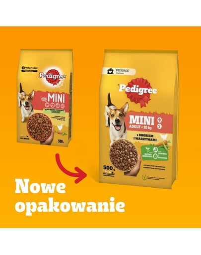 PEDIGREE Vital Protection Mini 2kg s kuracím mäsom a zeleninou pre dospelé psy malých plemien