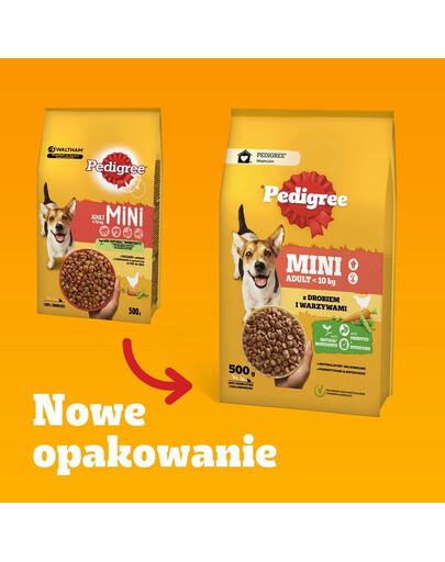 PEDIGREE Vital Protection Mini 2kg s kuracím mäsom a zeleninou pre dospelé psy malých plemien
