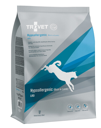 TROVET Hypoallergenic LRD 3kg Krmivo s jahňacinou pre psov