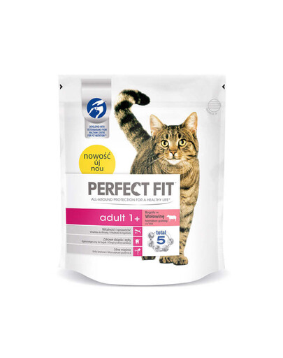 PERFECT FIT Adult 1+ Bogaty w Wołowinę 750g