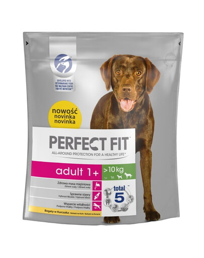 PERFECT FIT Adult (1+ rokov) pre stredné a veľké rasy - Bohaté na kuracie mäso 1.4 kg