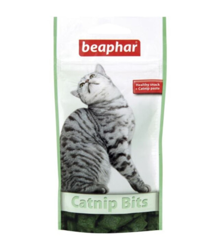BEAPHAR Catnip Bits Prírodné maškrty s kocúrnikom 35 g
