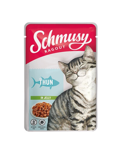 SCHMUSY RAGOUT s tuniakom v želé 100 g