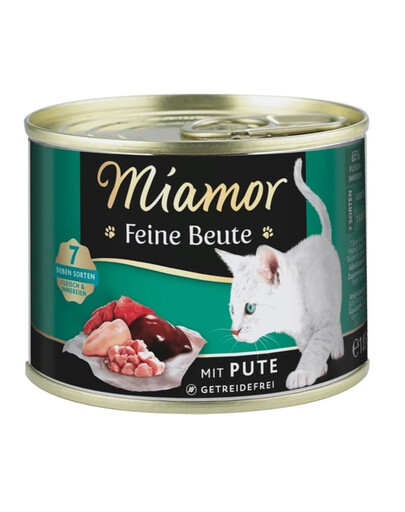 MIAMOR Feine Beute Turkey 24×185g S morčacím mäsom