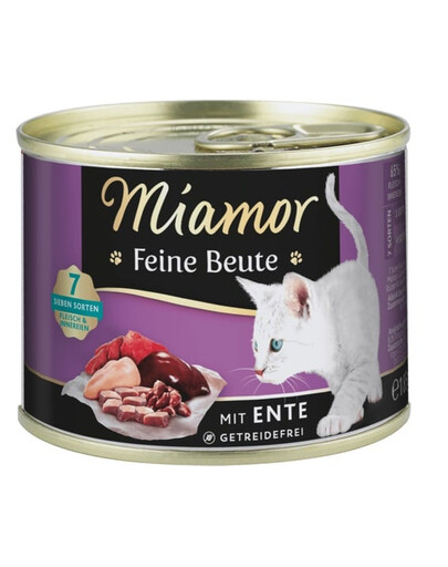MIAMOR Feine Beute Duck 24×185g S kačacím mäsom