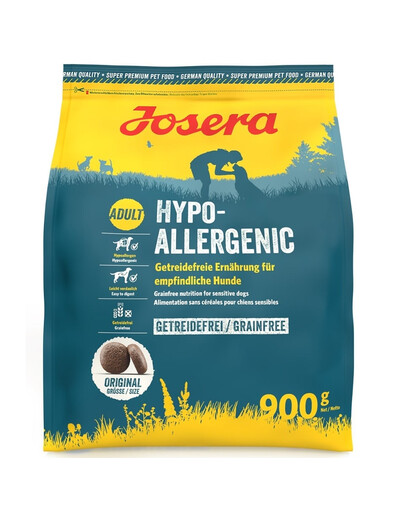 JOSERA Hypoallergenic 900g bezobilninové krmivo pre citlivé psy