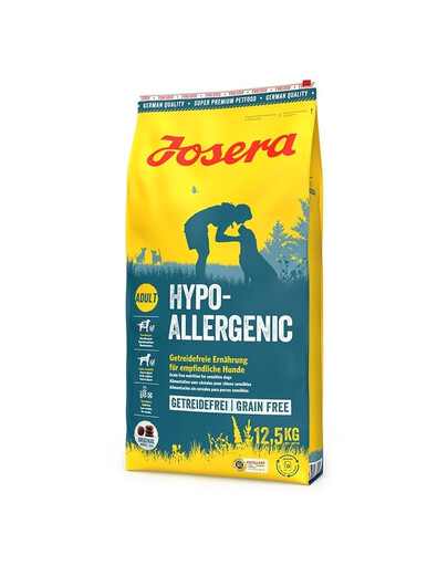 JOSERA Hypoallergenic 12,5 kg bezobilninové krmivo pre citlivé psy