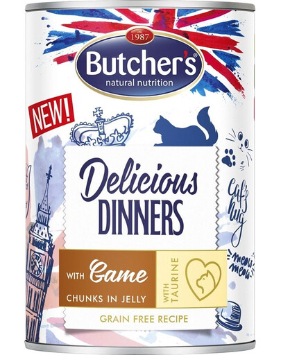 BUTCHER'S Delicious Dinners s divinou 400g