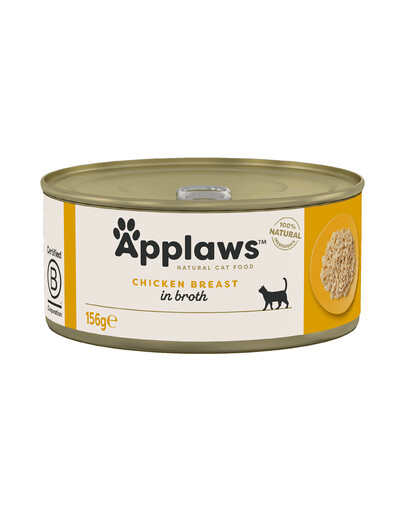 APPLAWS Kuracie prsia 156 g Konzerva pre mačku
