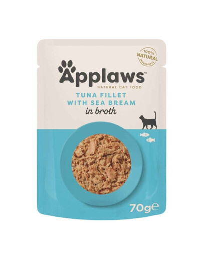 Applaws Kapsička pre mačky 70 g tuniak a pleskáč