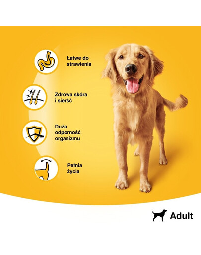 PEDIGREE Konzerva hovädzie v aspiku 1200g