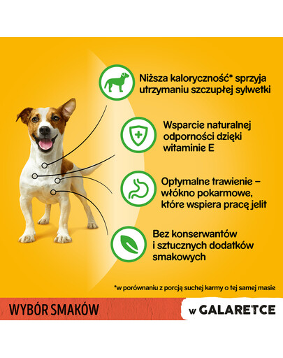 PEDIGREE hovädzie a hydina 4 x 0.1 kg