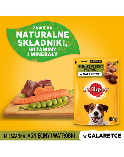 PEDIGREE Jahňacie v želé 100 g