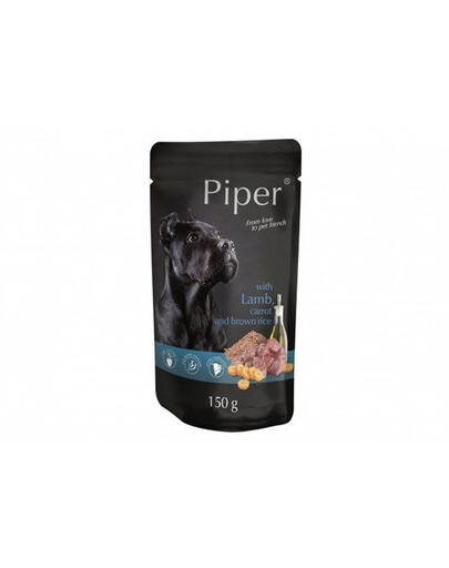 DOLINA NOTECI PIPER s jahňacím, mrkvou a hnedou ryžou 150 g