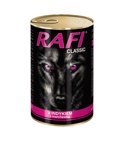 DOLINA NOTECI Rafi Classic morčacie mäso s mrkvou v omáčke 1240g