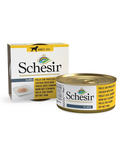 SCHESIR Kuracie so šunkou v želé 150G