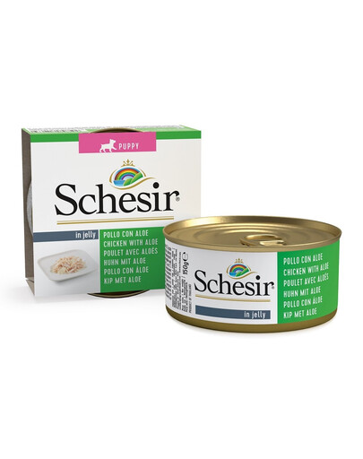 SCHESIR Kuracie s aloe pre šteňatá 150G