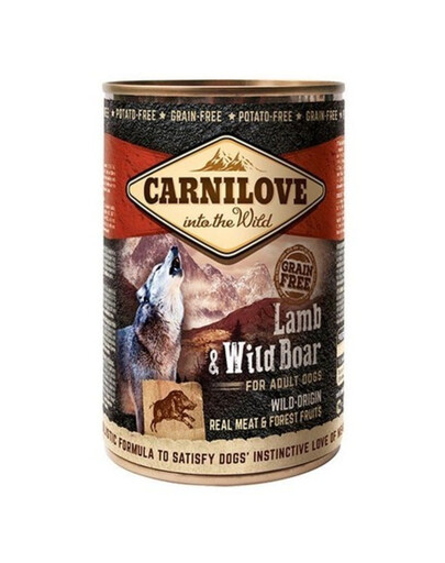 CARNILOVE Wild Meat Lamb & Wild Boar 400 g