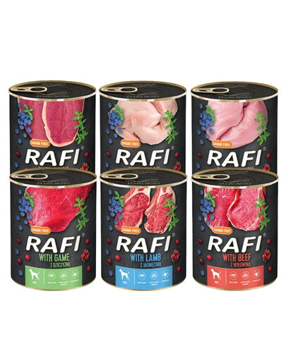 DOLINA NOTECI RAFI Mix príchutí 24 x 800 g
