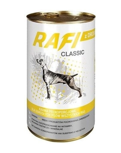 DOLINA NOTECI Rafi Classic s hydinou v omáčke 1240g