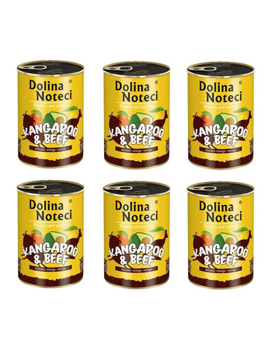 DOLINA NOTECI Premium SuperFood klokanie a hovädzie mäso 800 g x 6ks