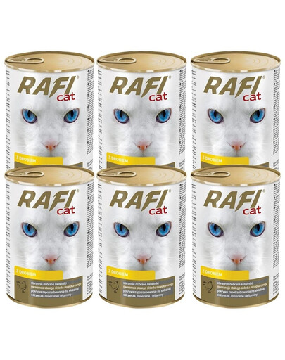 DOLINA NOTECI RAFI Cat Adult Hydinové 6x415 g