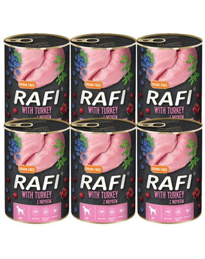 DOLINA NOTECI RAFI s morčacím mäsom 6 x 400 g