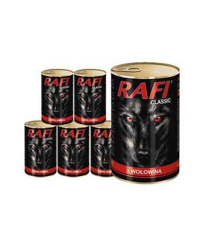 DOLINA NOTECI Rafi Classic hovädze v omáčke 20x1240g